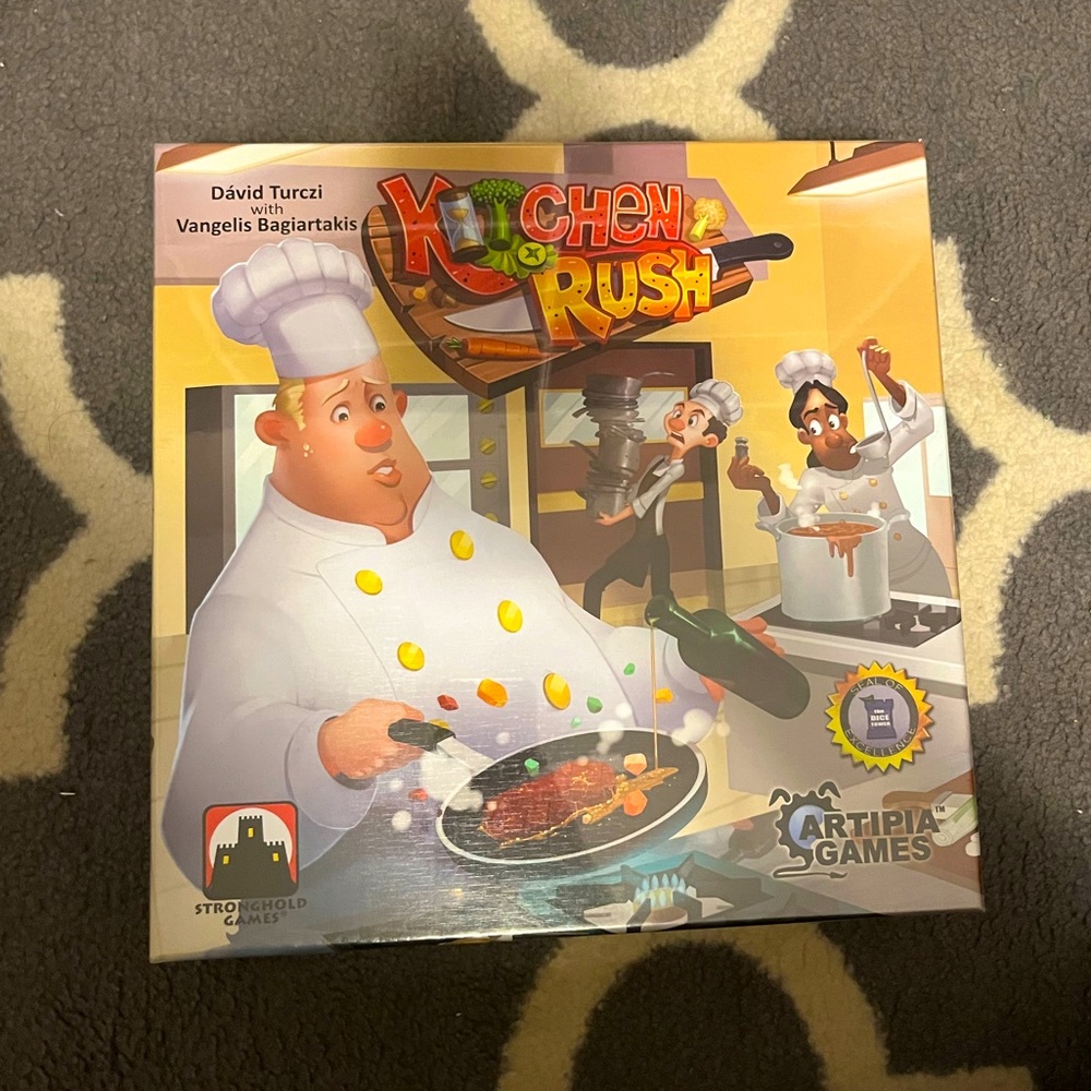 Kitchen Rush (2017) Board Game